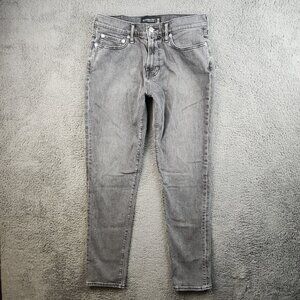 Abercrombie & Fitch Jeans Men's 30x32 Gray AF Athletic Skinny Mid Rise Stretch